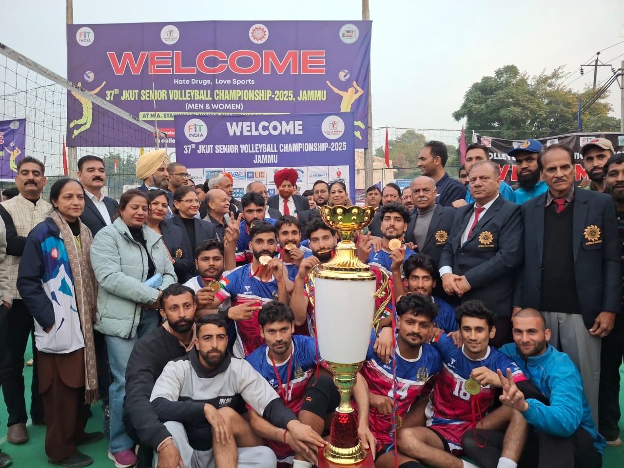 Jammu women, JKP men emerge Volleyball Champions 
